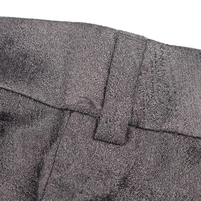 Dior Black Jacquard Silk Shorts Size 48