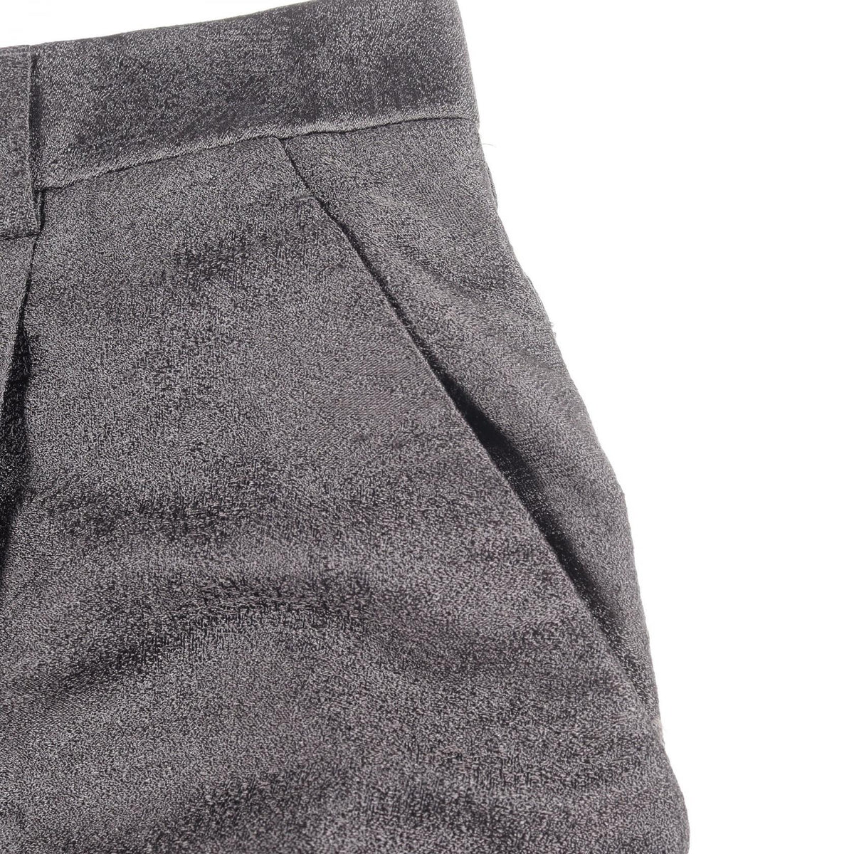 Dior Black Jacquard Silk Shorts Size 48