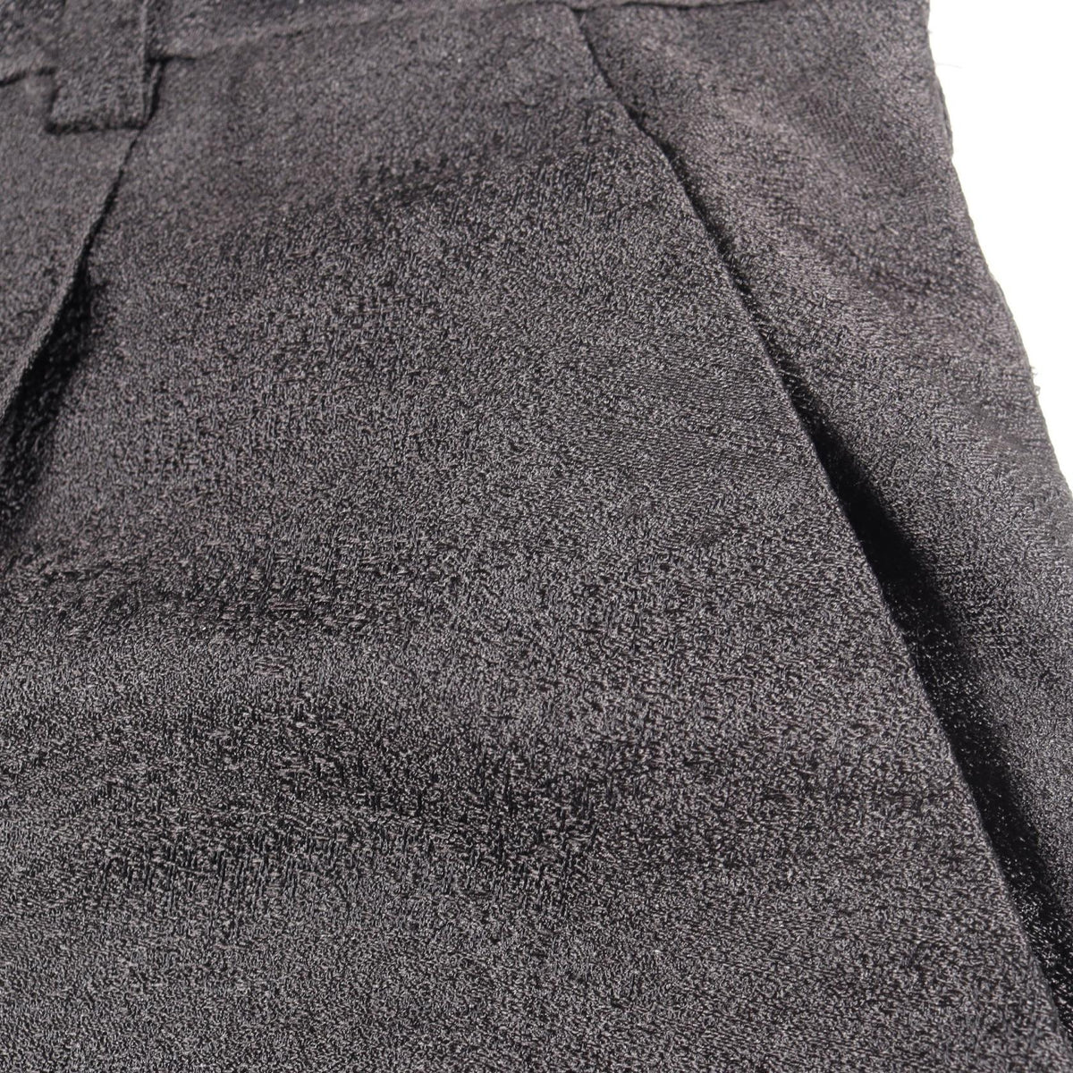 Dior Black Jacquard Silk Shorts Size 48
