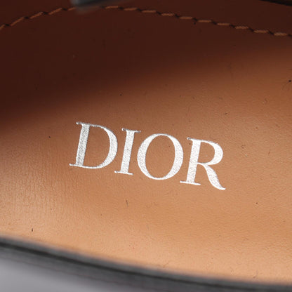 Dior Timeless Black Leather Oxford Shoes Size EU 40