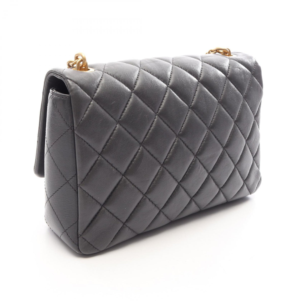CHANEL Matelasse Single Flap Shoulder Bag