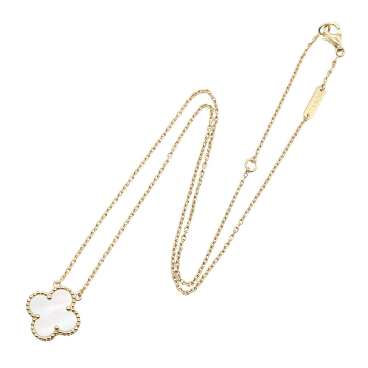 Van Cleef & Arpels Vintage K18YG Necklace