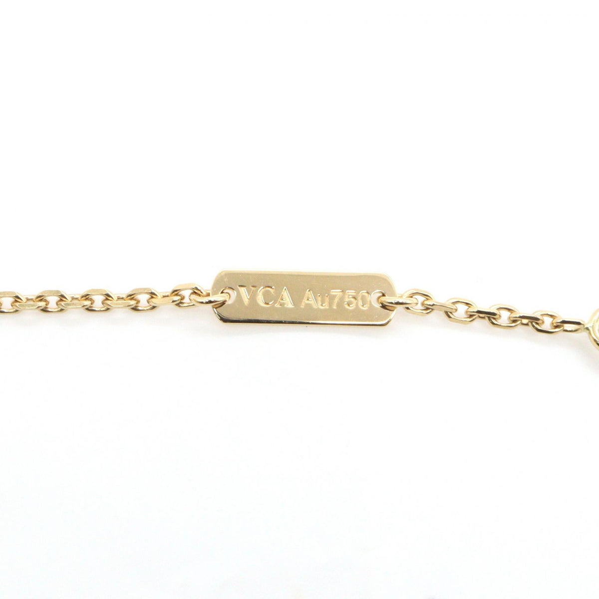 Van Cleef & Arpels Vintage K18YG Necklace
