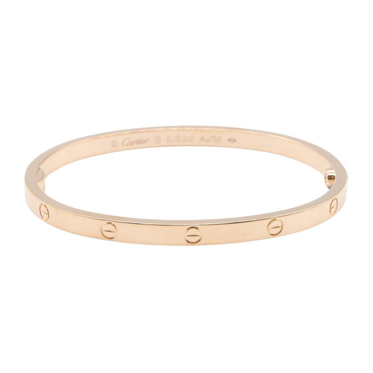 CARTIER Love Bracelet K18 Pink Gold SM Size 15