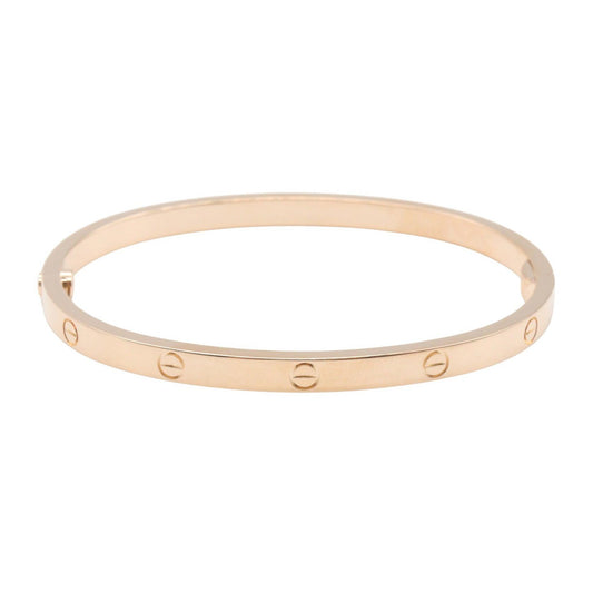 CARTIER Love Bracelet K18 Pink Gold SM Size 15