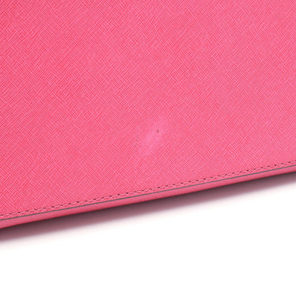 Michael Kors 2WAY Leather Tote Pink Black