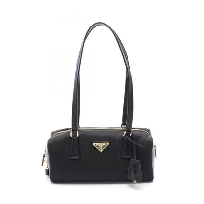 PRADA Re-Nylon Medium Top Handle Bag Black