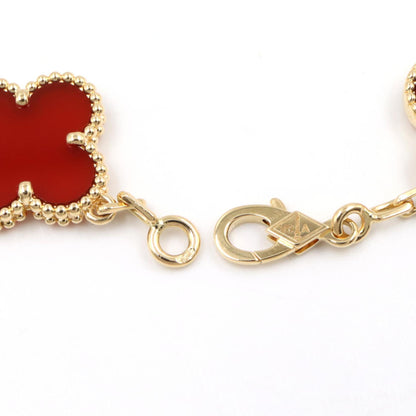 Van Cleef & Arpels Carnelian Bracelet Gold