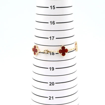 Van Cleef & Arpels Carnelian Bracelet Gold