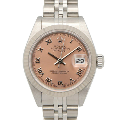 ROLEX Datejust P-Series K18 WG Watch, Pink