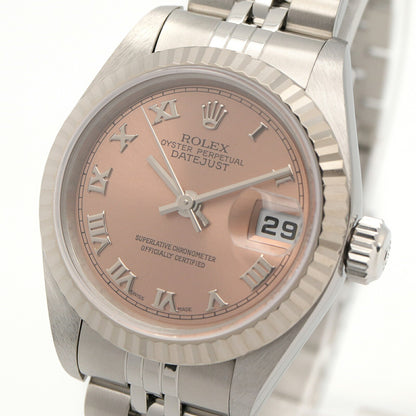 ROLEX Datejust P-Series K18 WG Watch, Pink