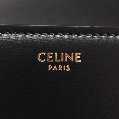 CELINE Teen Triomphe Black Shoulder Bag