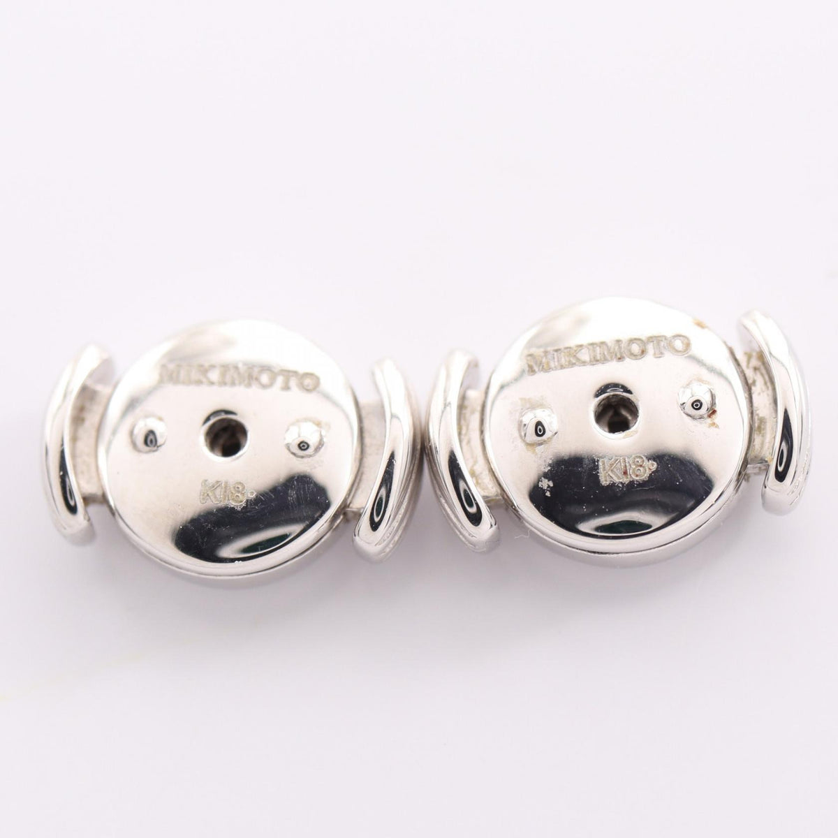 CHROME HEARTS x MIKIMOTO CH K18WG Earrings