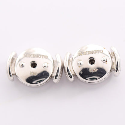 CHROME HEARTS x MIKIMOTO CH K18WG Earrings