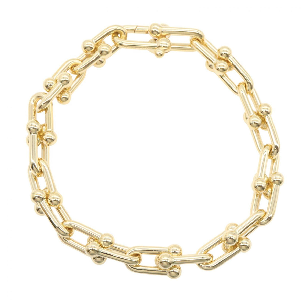 TIFFANY&CO K18 Yellow Gold Hardware Medium Bracelet