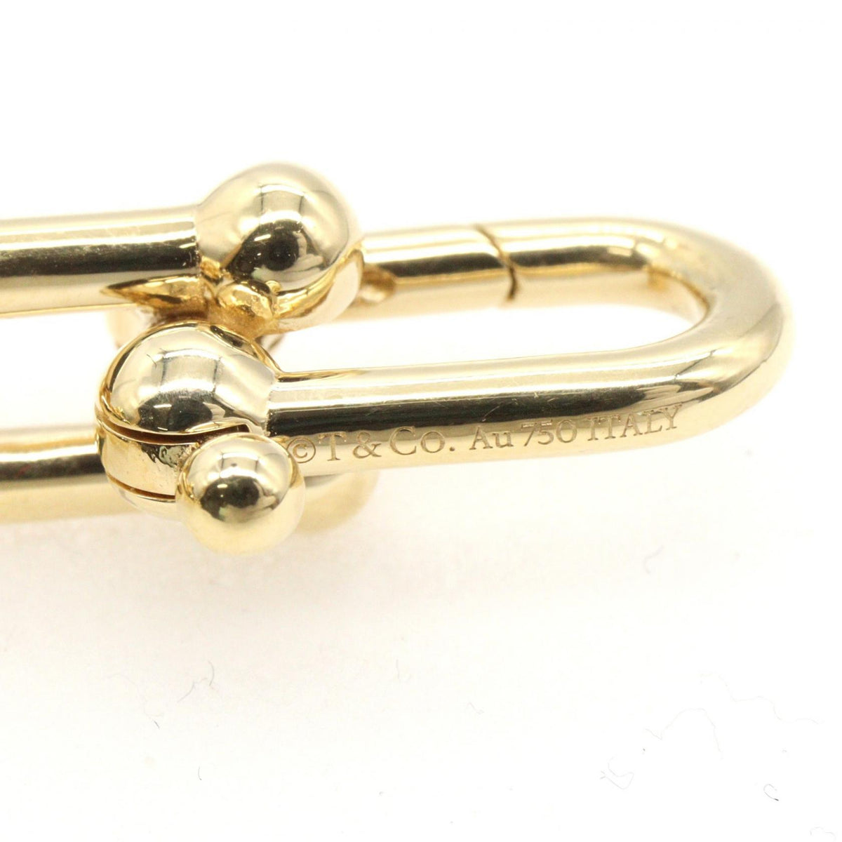 TIFFANY&CO K18 Yellow Gold Hardware Medium Bracelet