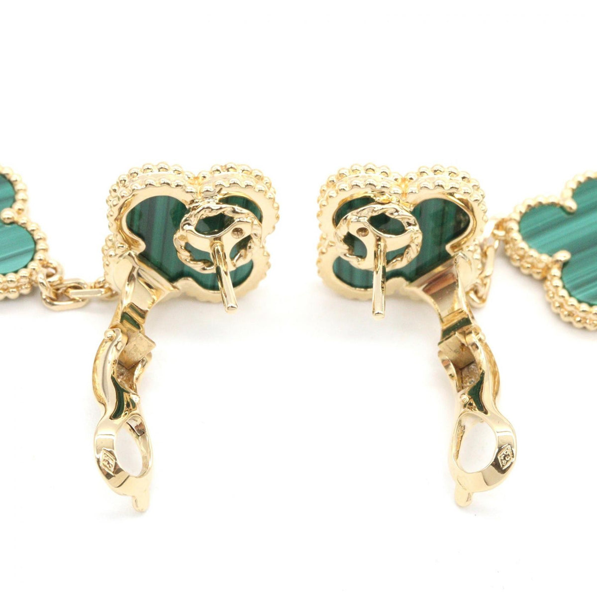 Van Cleef & Arpels Malachite Earrings