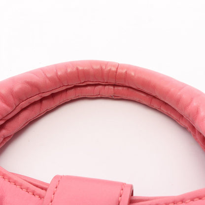 Miu Miu Pink Leather Handle Bag