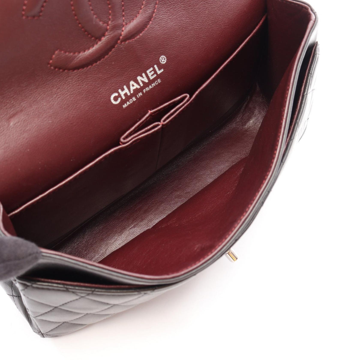 CHANEL Matelasse Double Flap Shoulder Bag