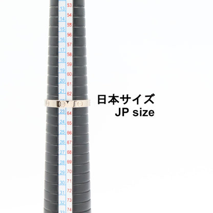 CARTIER Mini Love Ring K18 White Gold Size JP 22
