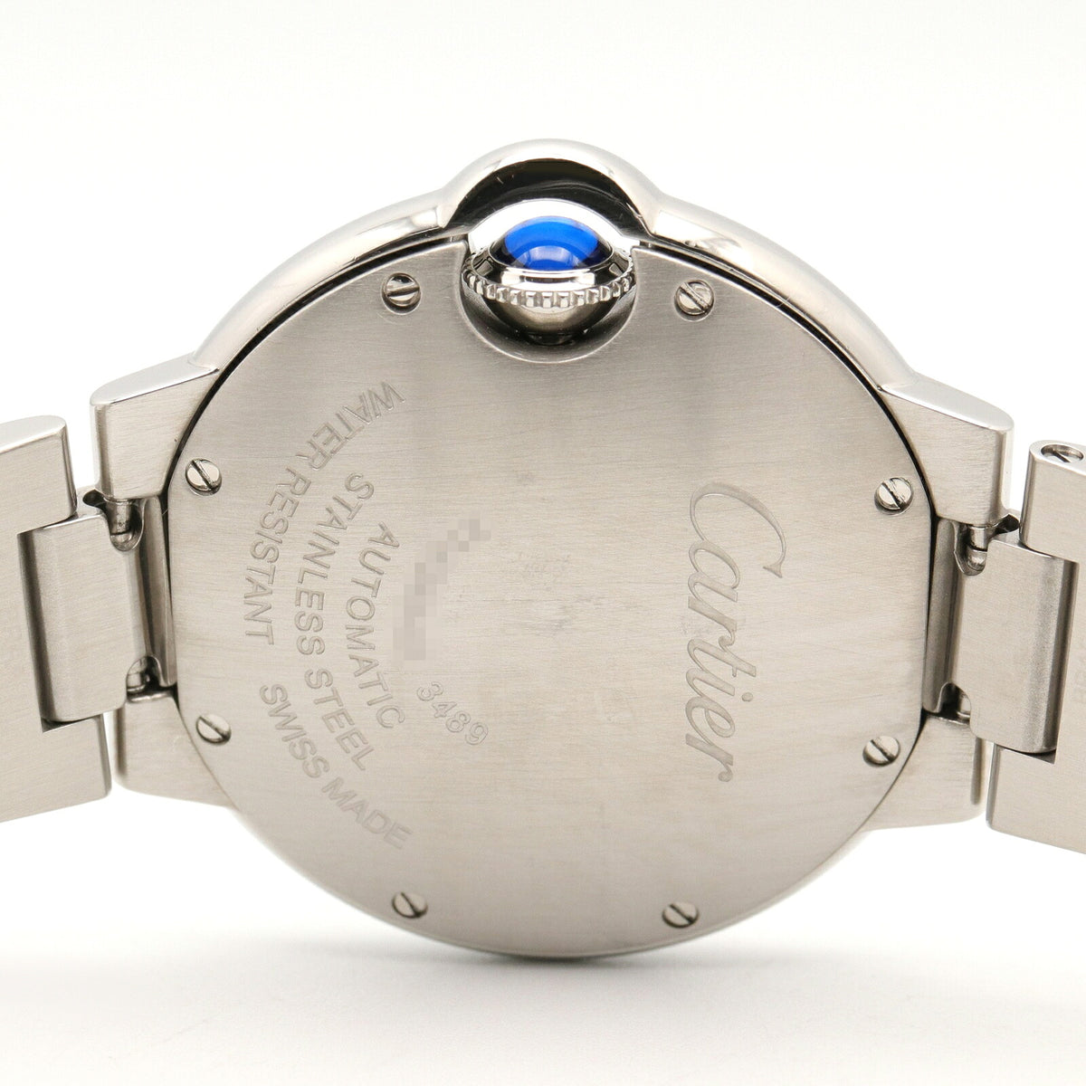 CARTIER Ballon Bleu 33mm SS Red Dial Watch