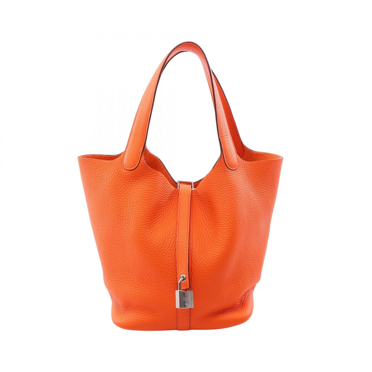 HERMES Picotin Lock MM Bag Orange