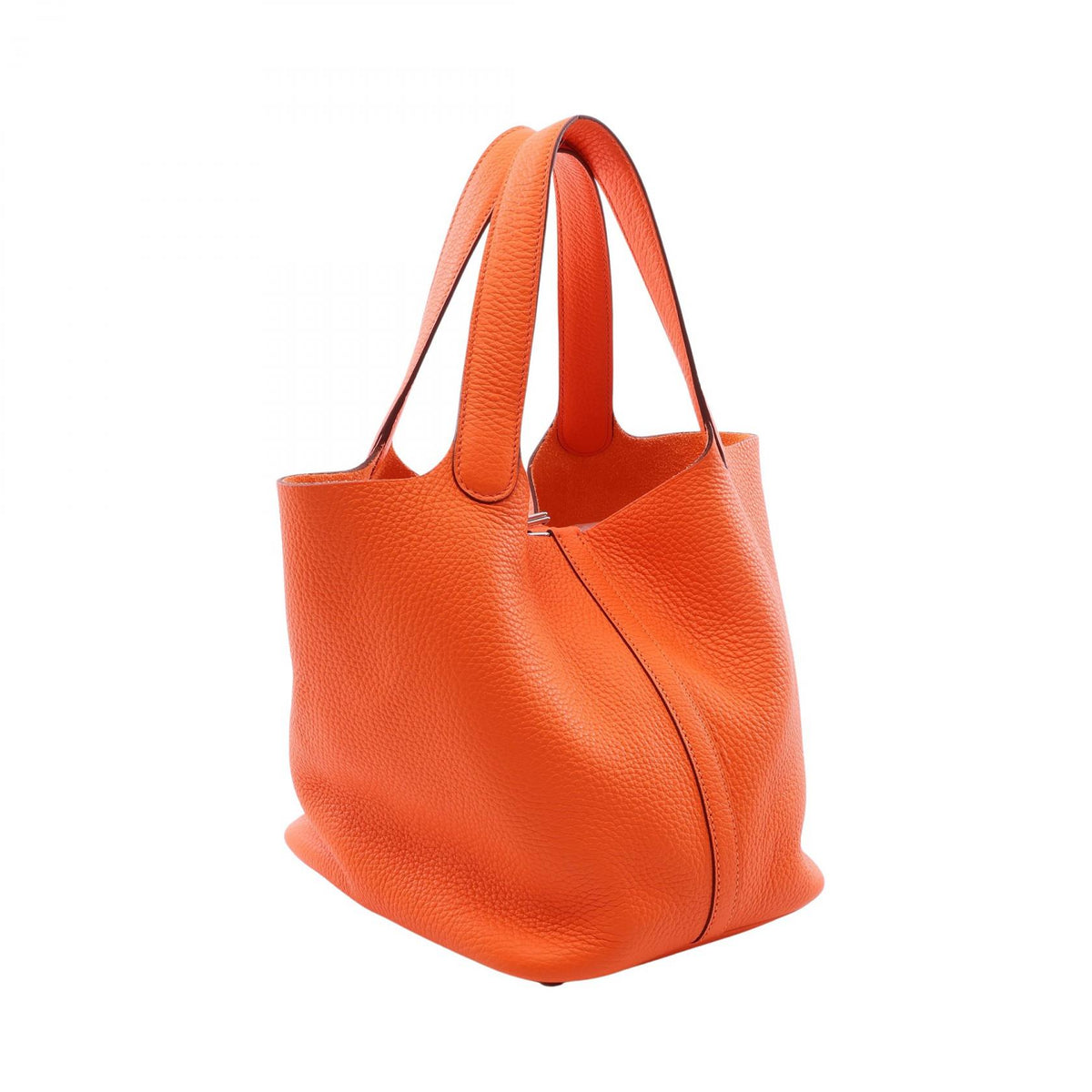HERMES Picotin Lock MM Bag Orange