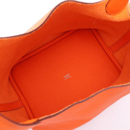 HERMES Picotin Lock MM Bag Orange