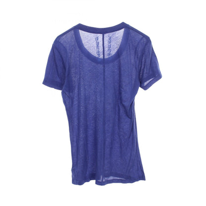 CHROME HEARTS Blue Vertical Logo Cotton T-Shirt Size S