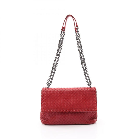 BOTTEGA VENETA Small Olimpia Bag Red
