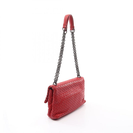 BOTTEGA VENETA Small Olimpia Bag Red