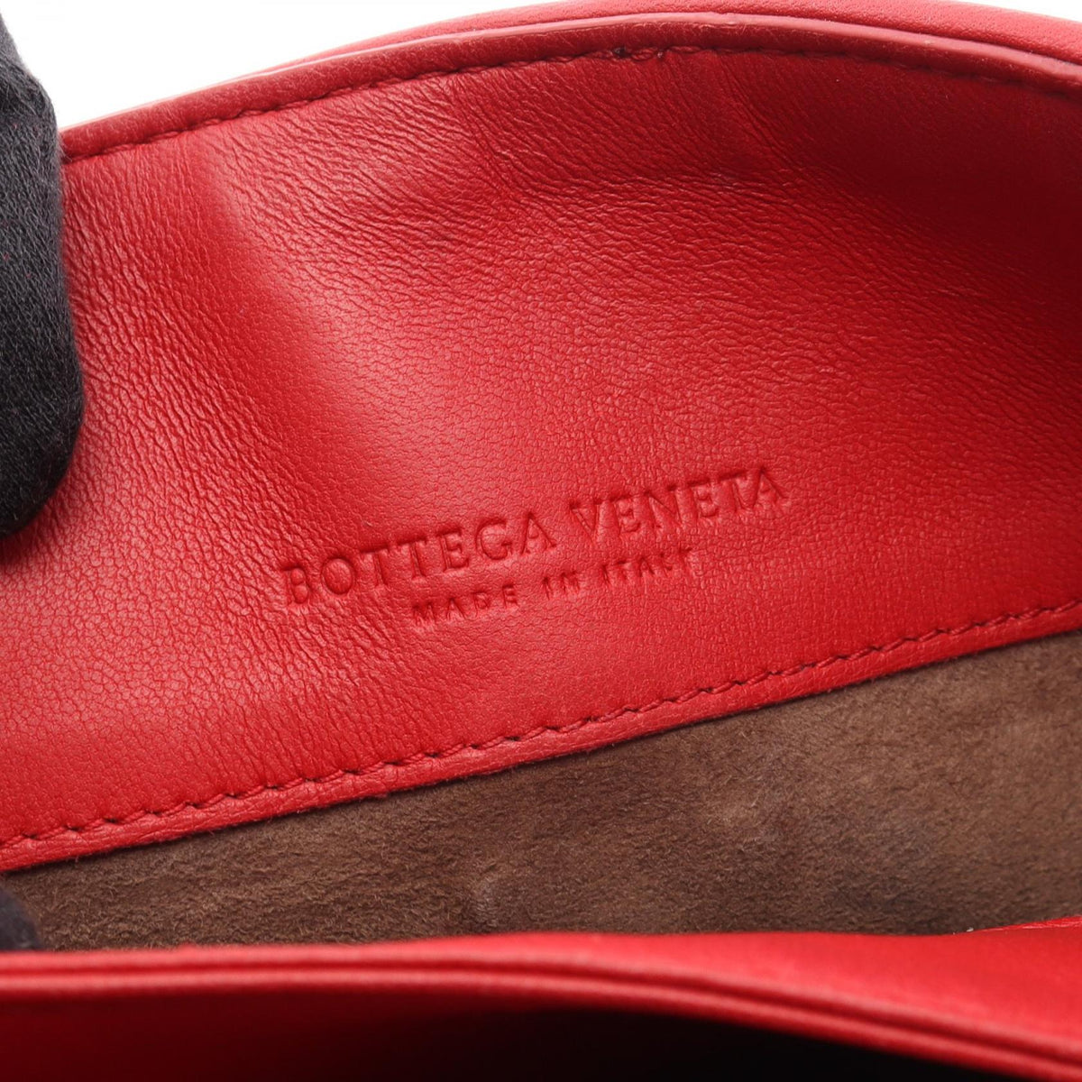 BOTTEGA VENETA Small Olimpia Bag Red