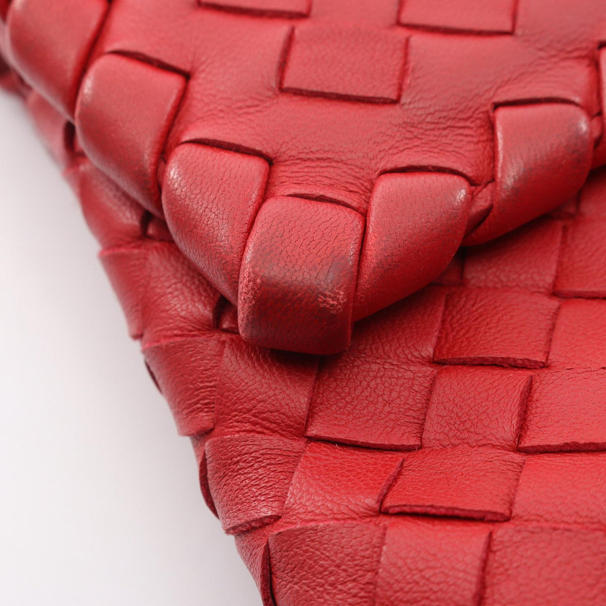 BOTTEGA VENETA Small Olimpia Bag Red