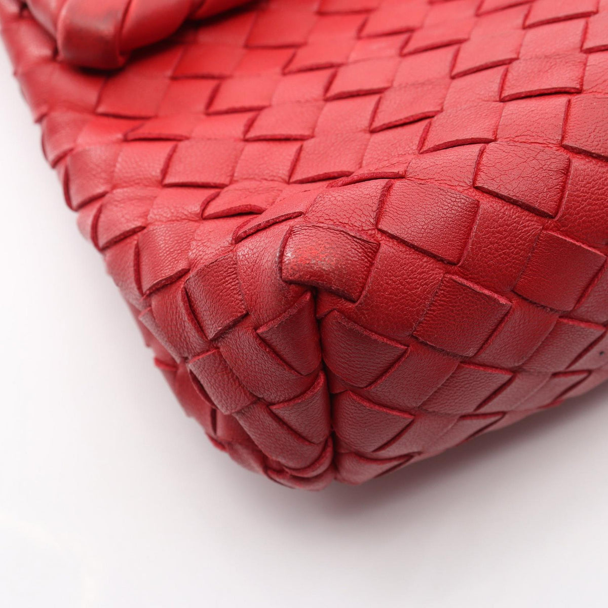 BOTTEGA VENETA Small Olimpia Bag Red