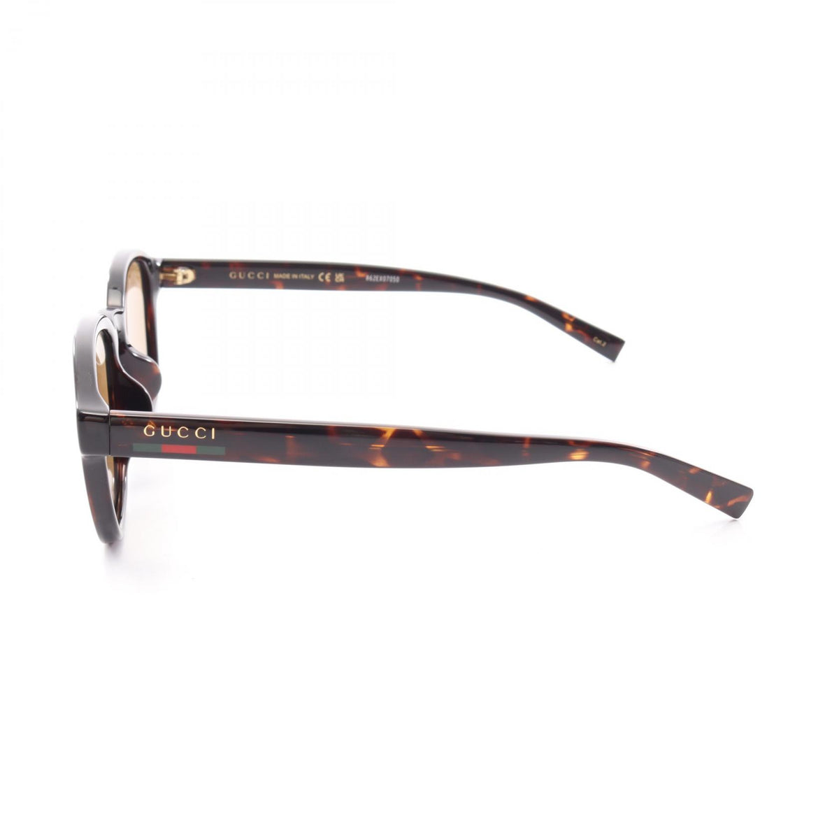 GUCCI Wellington Brown Plastic Sunglasses