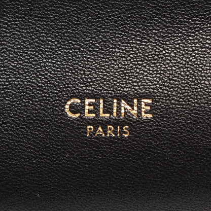 CELINE Black Leather Little 2WAY Handbag