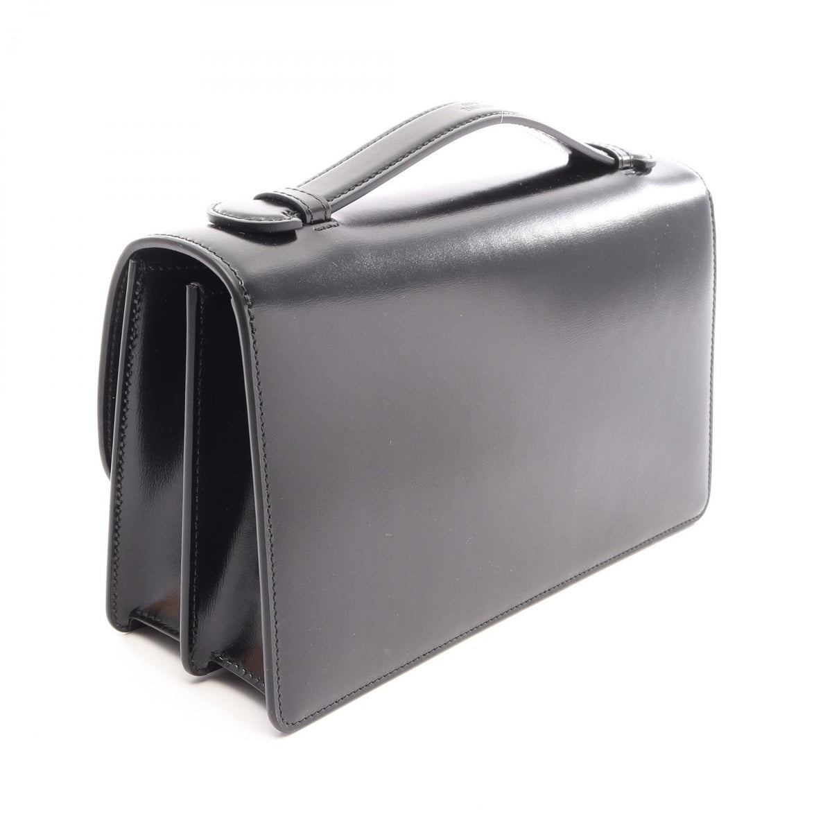 CELINE Triomphe Medium 2WAY Bag Black