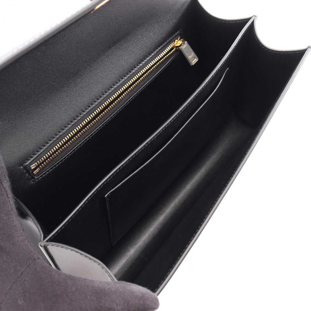 CELINE Triomphe Medium 2WAY Bag Black