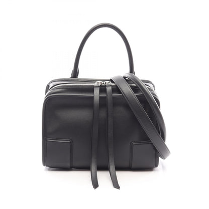 LOEWE Amazona 180 Small Black Leather Handbag