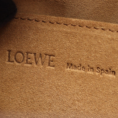 LOEWE Amazona 180 Large 2WAY Suede Brown Handbag