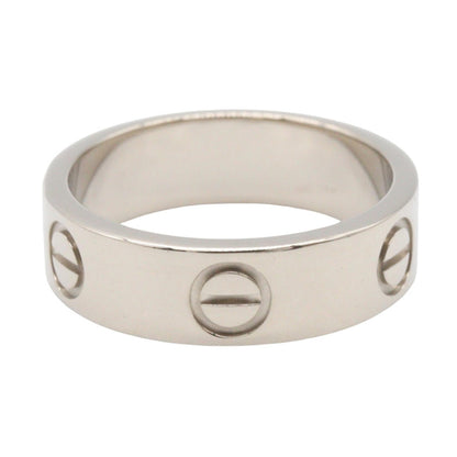 CARTIER Love Ring K18 White Gold Size JP 10.5
