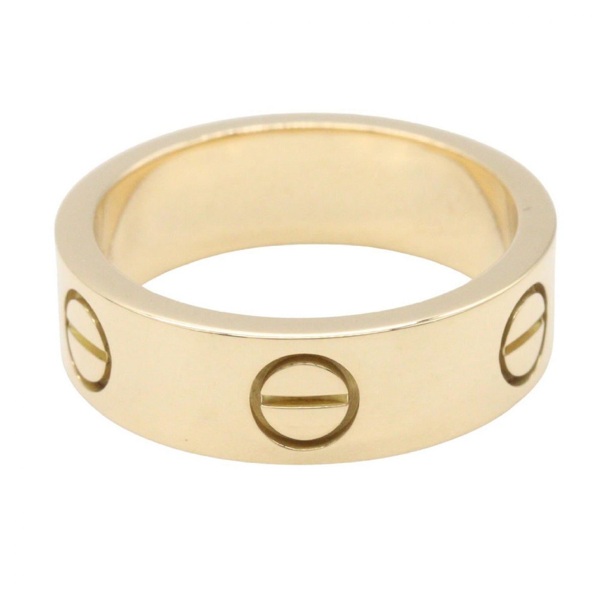 CARTIER Love Ring K18 Yellow Gold Size JP 9.5