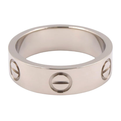 CARTIER K18WG Love Ring Silver Size JP 9.5