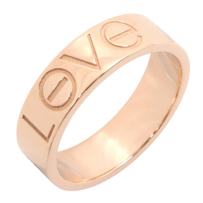 CARTIER Love Ring K18PG Rose Gold Size JP 11.5