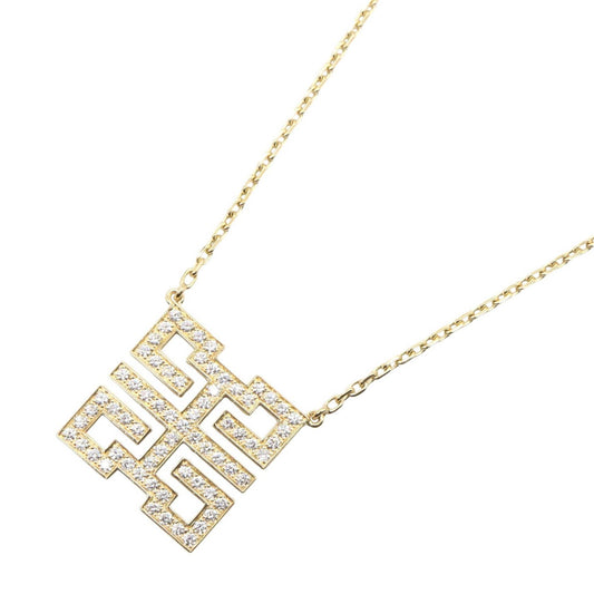 CARTIER Wishknot Mini K18 Diamond Necklace