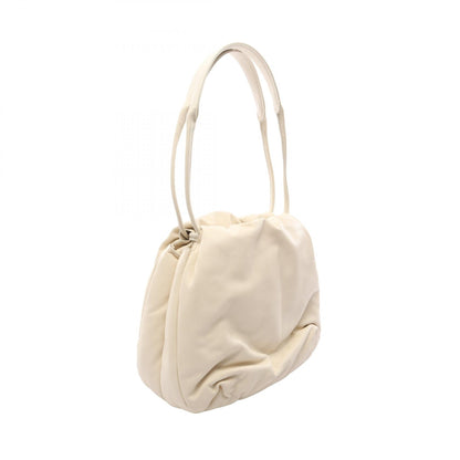 CELINE Pillow Bag Leather Bag White