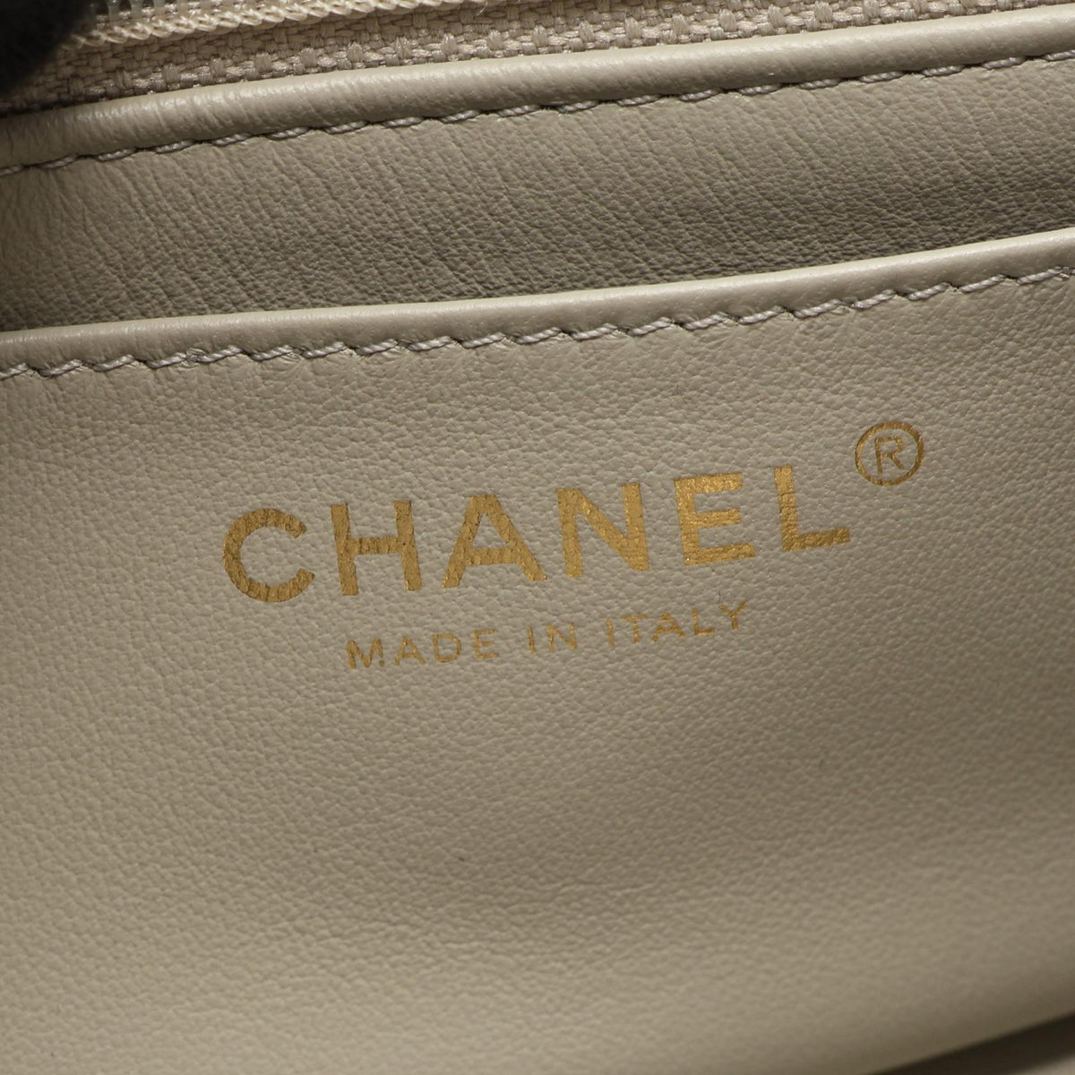 CHANEL Matelasse Lambskin Bag Gray