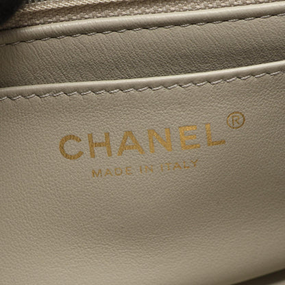 CHANEL Matelasse Lambskin Bag Gray