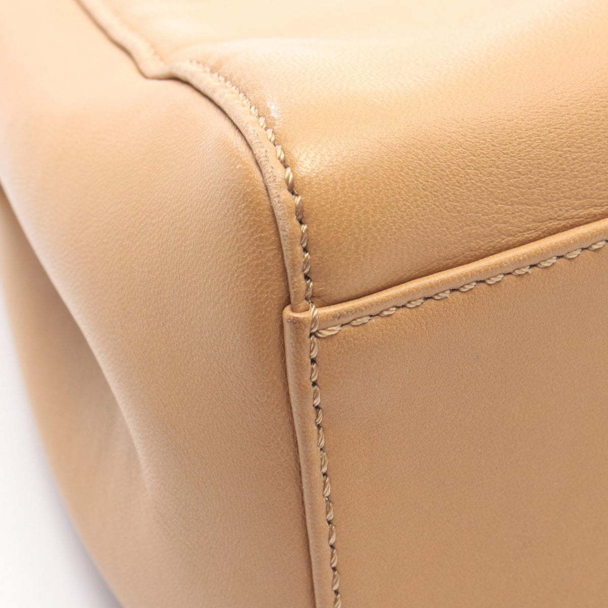 FENDI Mini Peekaboo 2-Way Bag Brown