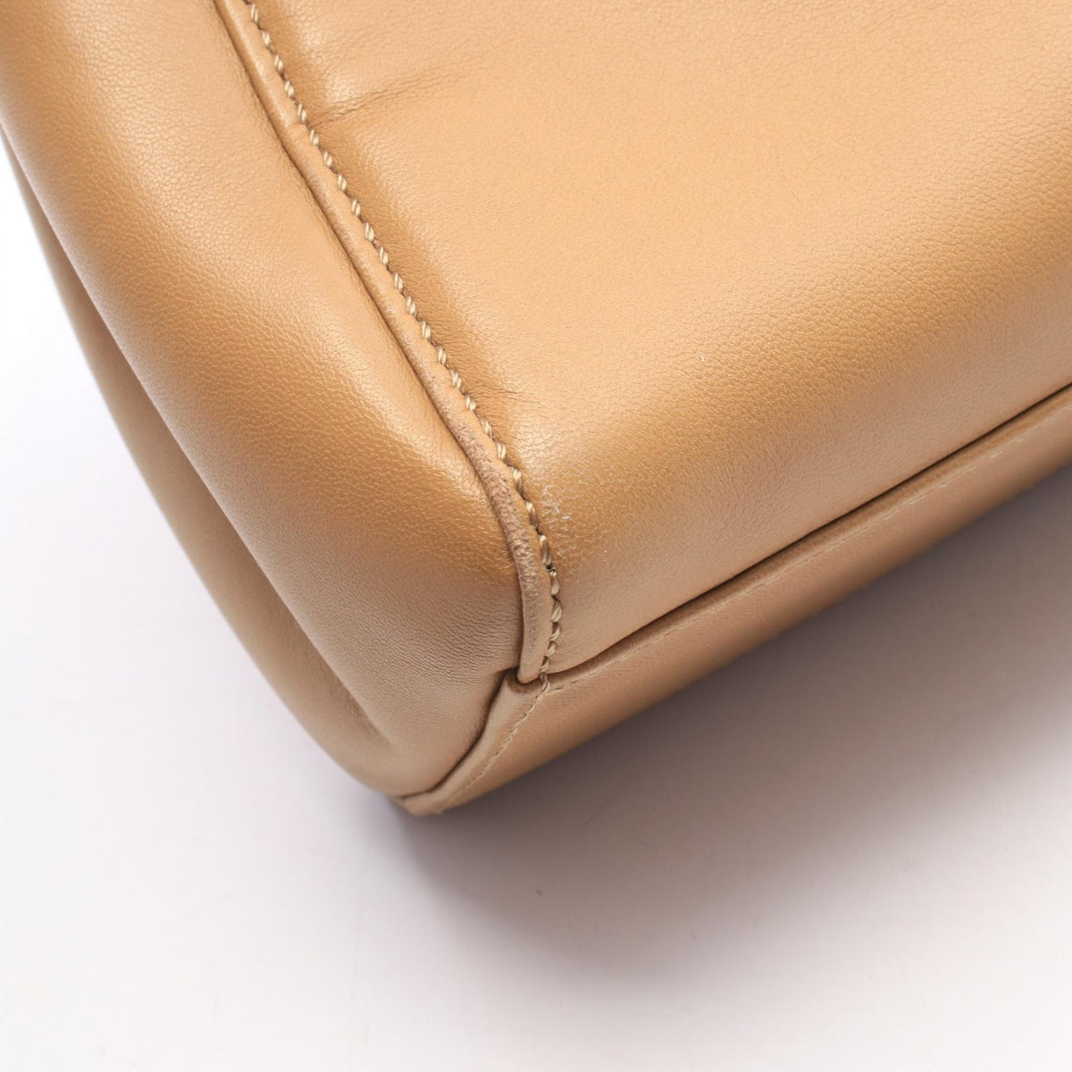 FENDI Mini Peekaboo 2-Way Bag Brown